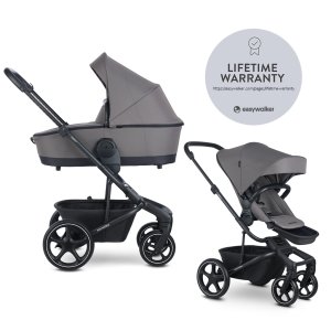 EASYWALKER EASYWALKER Kočárek kombinovaný Harvey⁵ 2v1 Pebble Grey LITE RWS