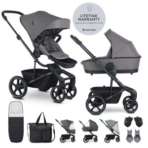 EASYWALKER EASYWALKER Kočárek kombinovaný Harvey⁵ Pebble Grey XXL RWS